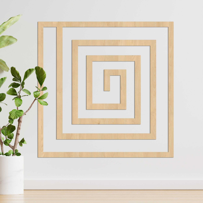 Geometrikus fa dekoráció - WOORTLE