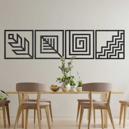 Négyrészes falfestmény - CHYCNOY