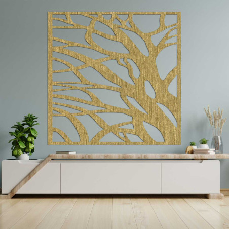 Fa fali dekoráció természet négyzet - LASLO