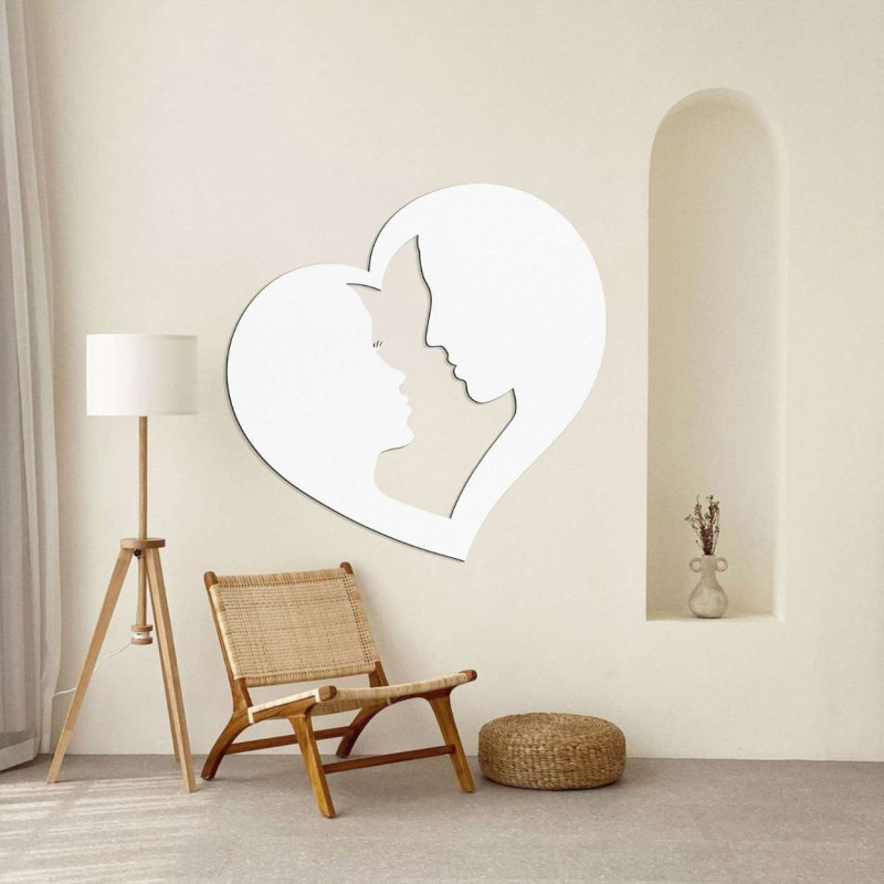 szerelmes kép a falon