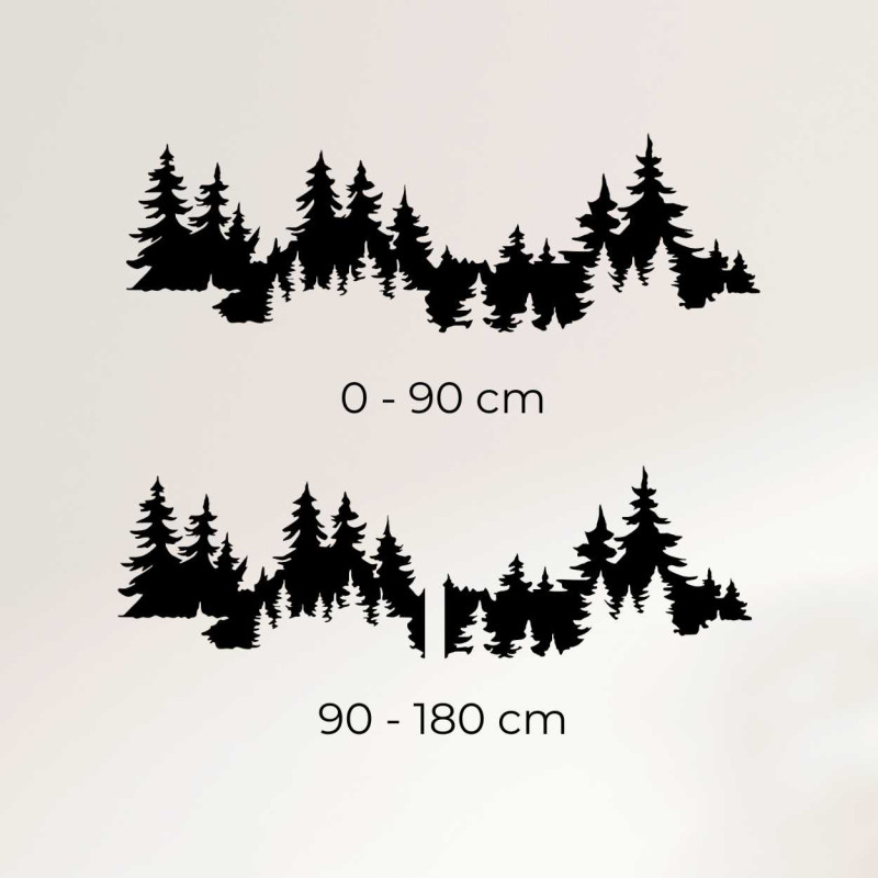 Fából faragott erdei motívum esztétikus kiegészítője a falnak.