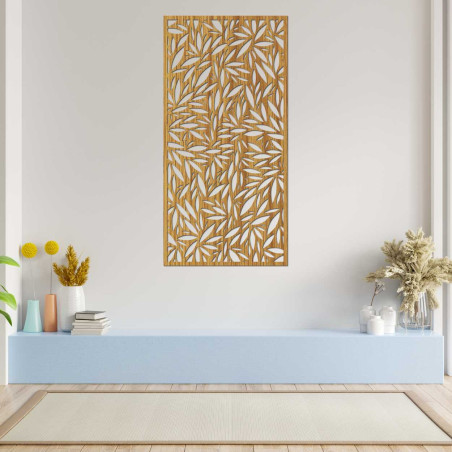 Elegáns természetes díszítés levélkivágásokkal Elegáns természetes díszítés levélkivágásokkal