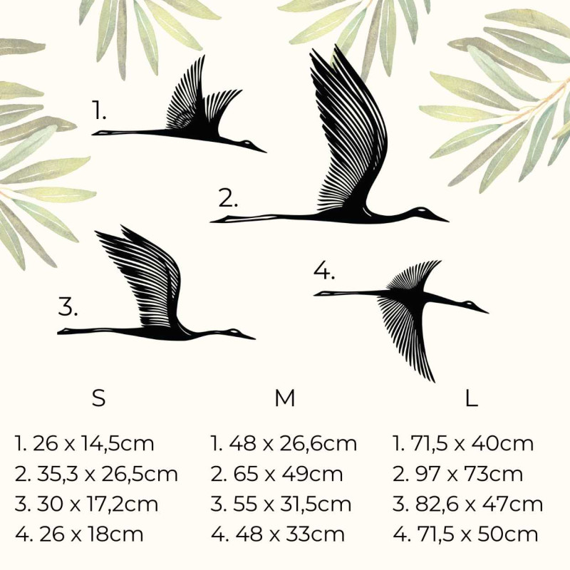 A teljes termék méretei