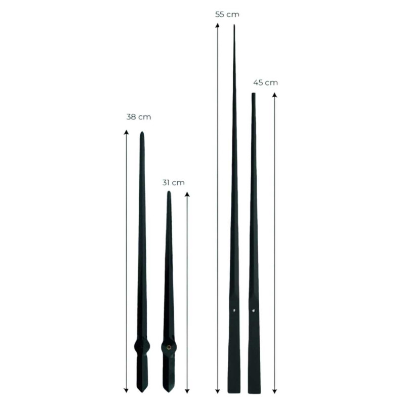 Modern dizájnú falióra - PORIA