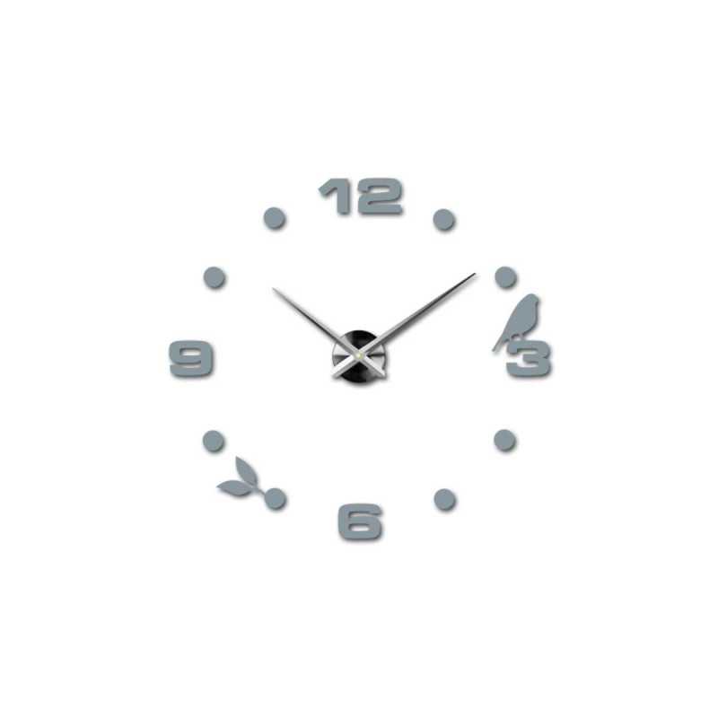 Modern tükrös falióra ragasztóval - DIYPAJPA