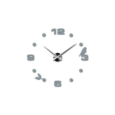 Modern tükrös falióra ragasztóval - DIYPAJPA