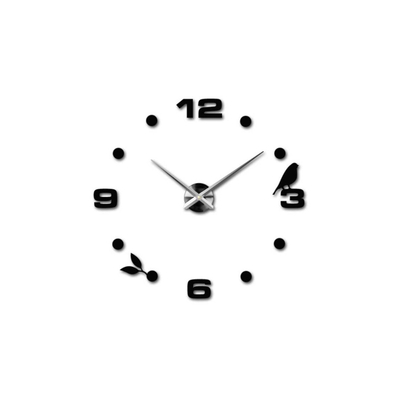 Modern tükrös falióra ragasztóval - DIYPAJPA