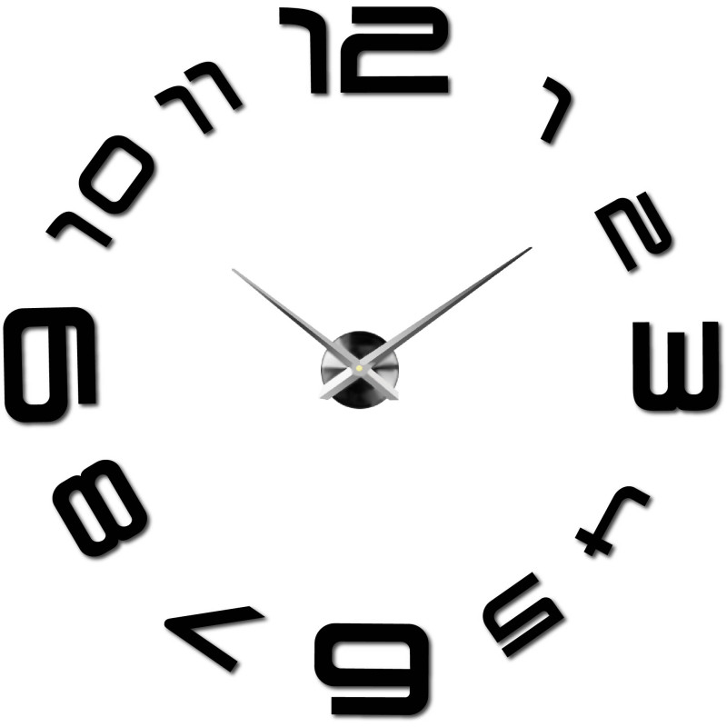 Minimalista falióra letisztult számjegyelrendezéssel és letisztult dizájnnal.