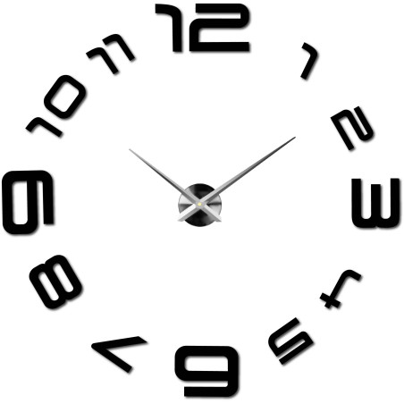 Minimalista falióra letisztult számjegyelrendezéssel és letisztult dizájnnal.