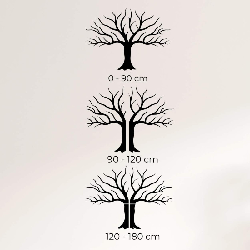 Fából készült falikép fa és ágak - JOLAF
