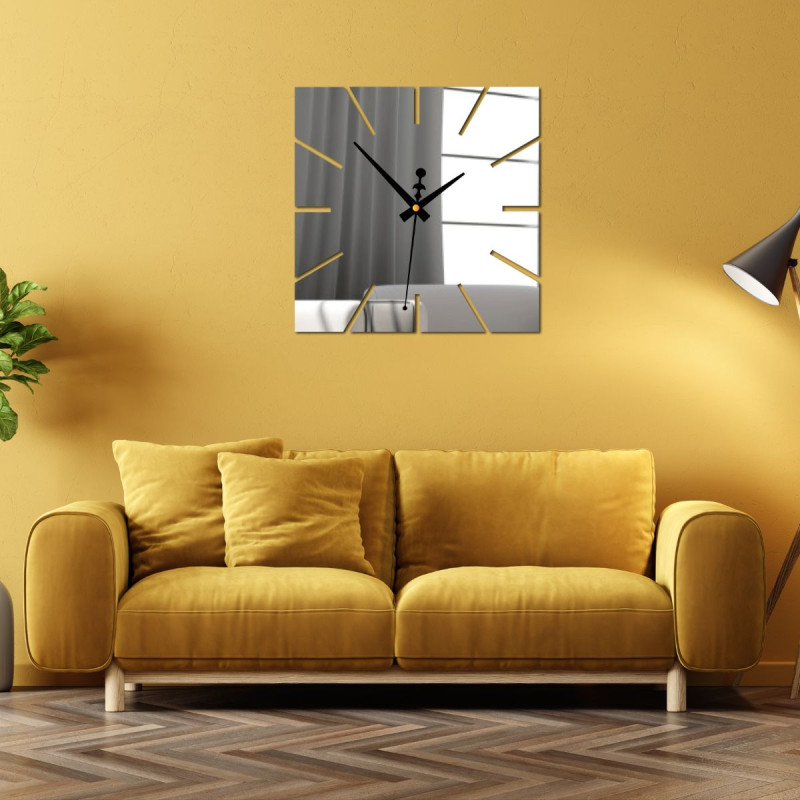 Modern belső terekbe illő, dizájner falióra