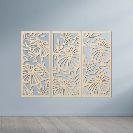 Fa dísz - elegáns fal a belső térhez