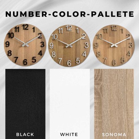 Tölgyfa falióra - MONTIORE