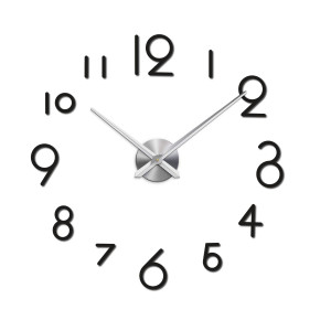 Fekete falióra nappaliba