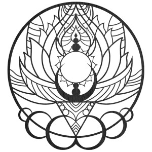 Faragott falfestmény napraforgóval - FLOS 2