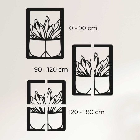 Faragott fa panel kaktusz motívummal, konyhába illő Faragott fa panel kaktusz motívummal, konyhába illő