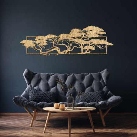 Fenyőmotívumos falfestmény - TIRALIN