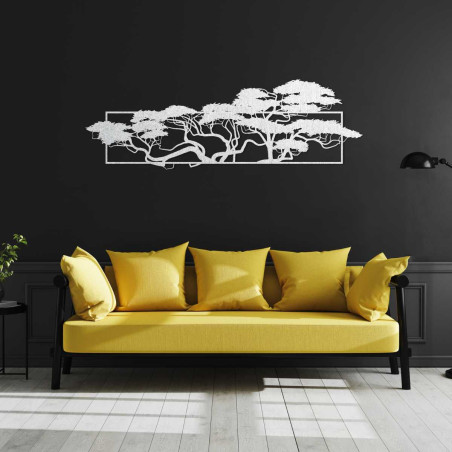 Fenyőmotívumos falfestmény - TIRALIN