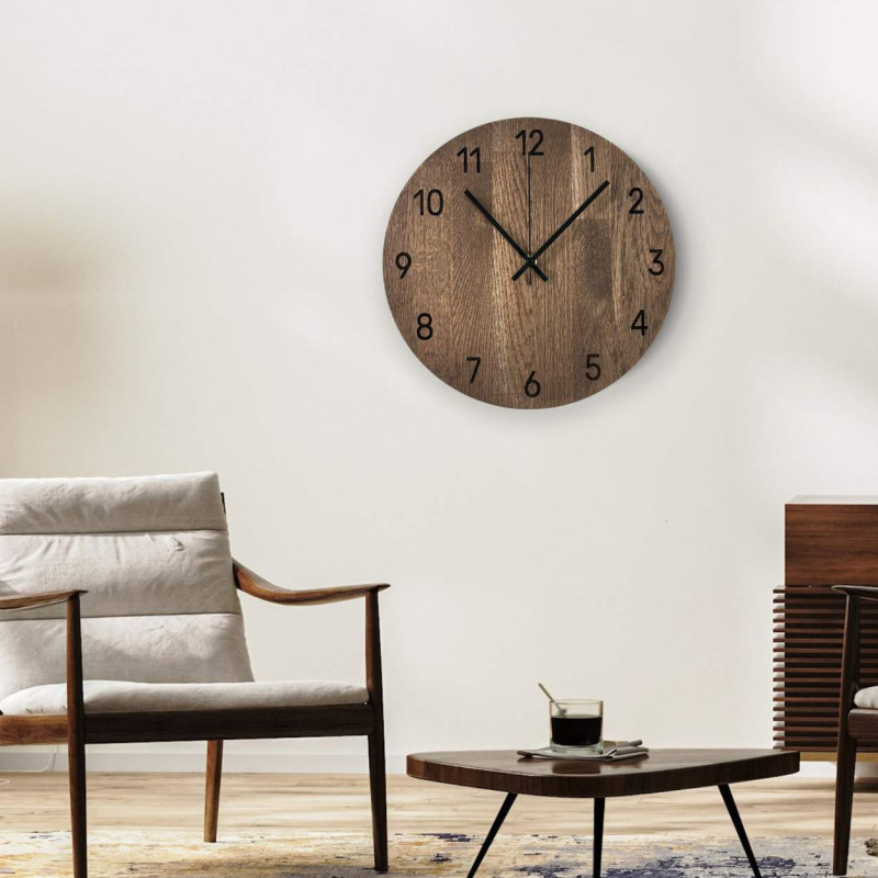 Minimalista faóra, mint design dekoráció