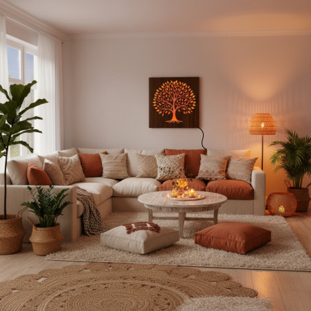 LED-es fényfestés nappaliba, hálószobába vagy irodába