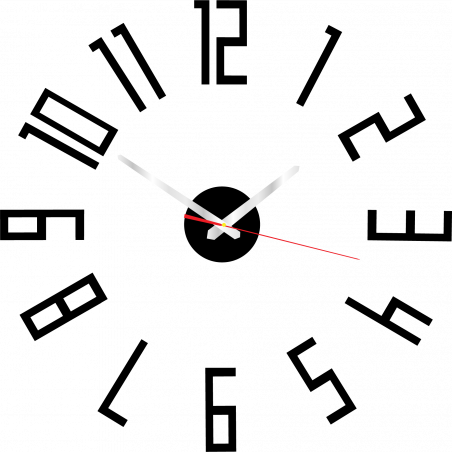 Modern műanyag falióra. Saját gyártású, X-momo Modern műanyag falióra. Saját gyártású, X-momo