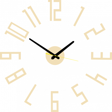 Modern műanyag falióra. Saját gyártású, X-momo Modern műanyag falióra. Saját gyártású, X-momo