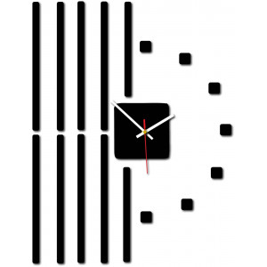 Modern műanyag falióra. Saját gyártású, X-momo 2