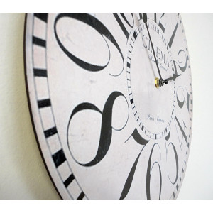 Óra fából készült mozi MDF . Fi 34 cm