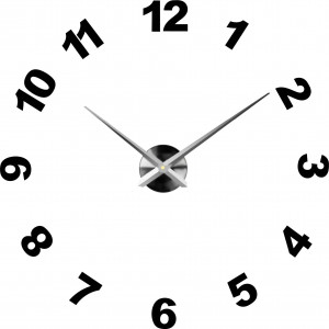 Öntapadós falióra, luxus óra stenten, műanyag óra 2