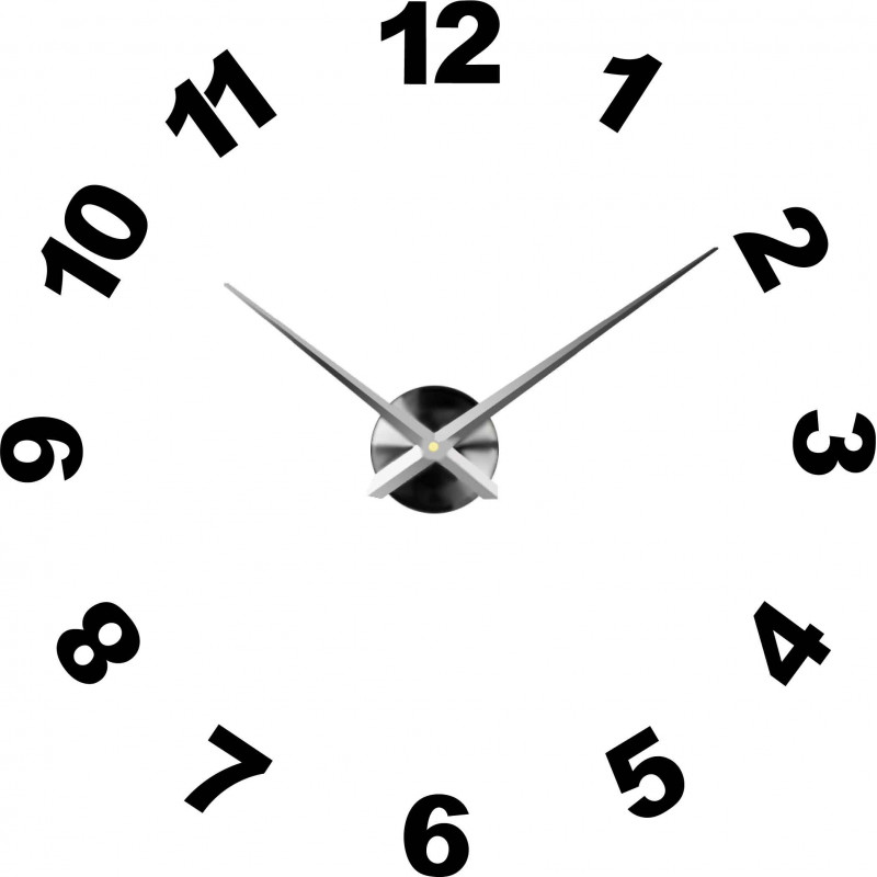 Öntapadós falióra, luxus óra stenten, műanyag óra