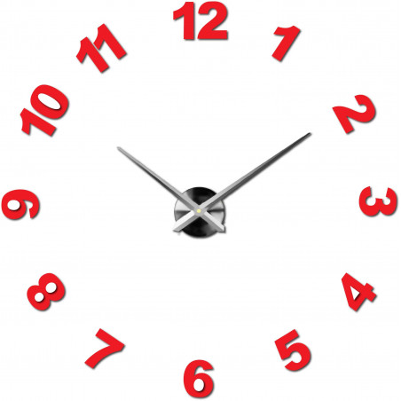 Öntapadós falióra, luxus óra stenten, műanyag óra