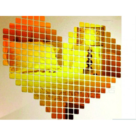 Dekoratív tükrök. Tükörmatricák falra, képként vagy dekorációként, 3D akrilmatrica Dekoratív tükrök. Tükörmatricák falra, képként vagy dekorációként, 3D akrilmatrica