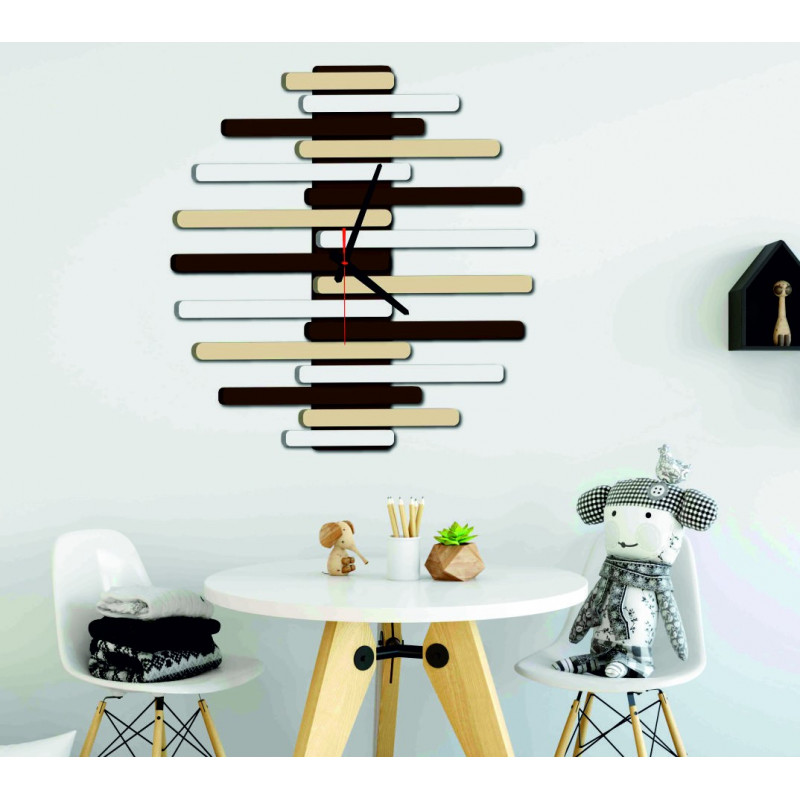 Design falióra nappaliba, konyhába, gyerekszobába. Falióra ajándékba.