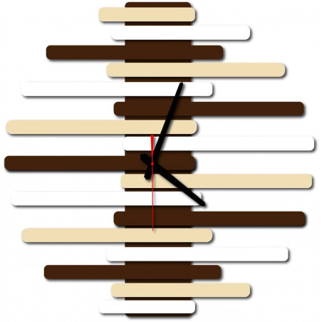 Modern falióra műanyagból. Saját gyártású, X-momo