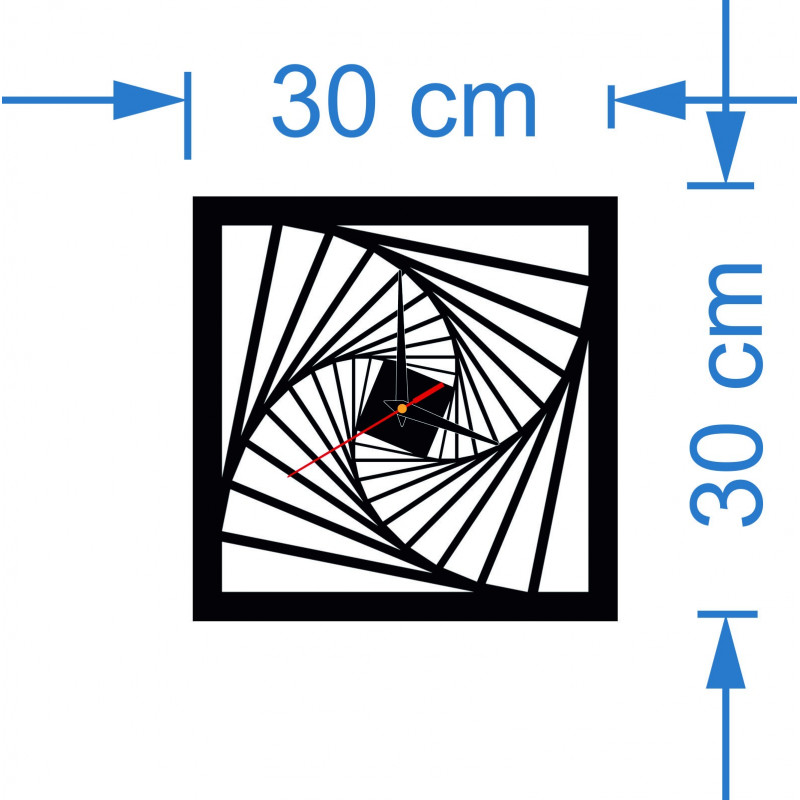 Fából készült faliórák méretei, vintage faliórák, retró dekoráció