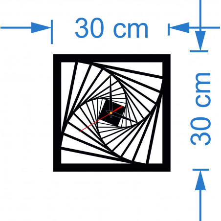 Fából készült faliórák méretei, vintage faliórák, retró dekoráció