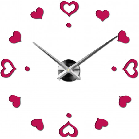 Öntapadós falióra, luxus óra stenten, műanyag óra