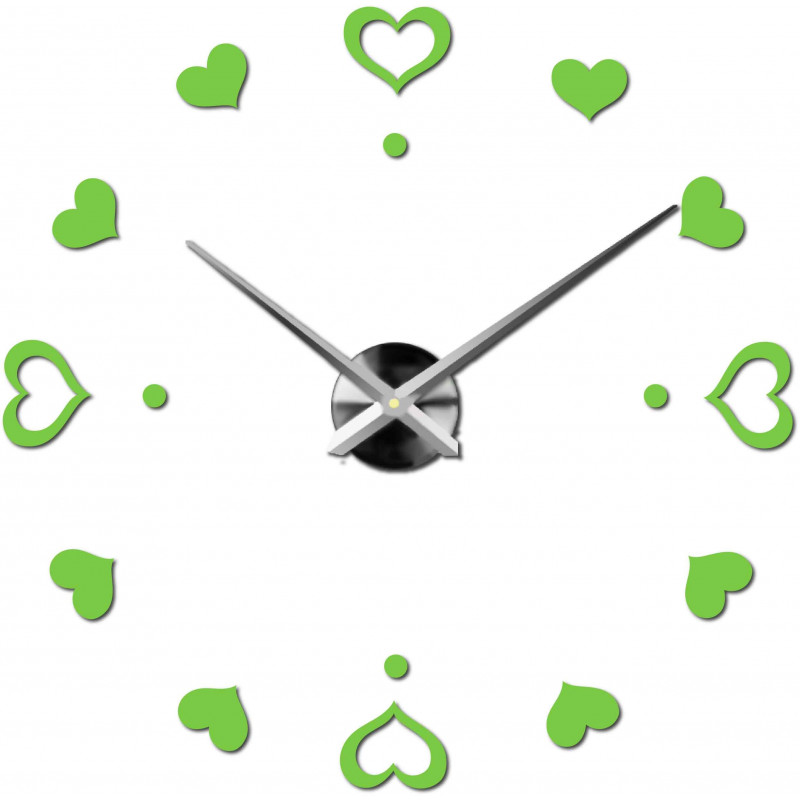 Öntapadós falióra, luxus óra stenten, műanyag óra