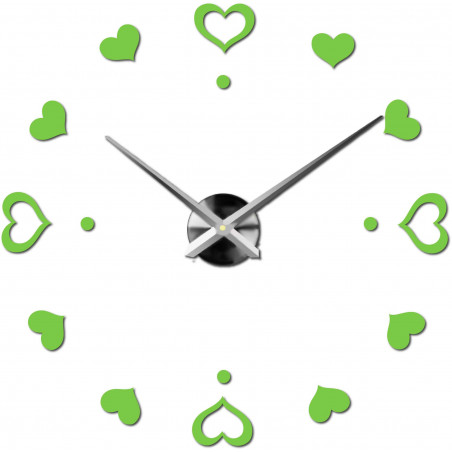 Öntapadós falióra, luxus óra stenten, műanyag óra