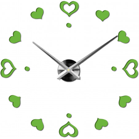 Öntapadós falióra, luxus óra stenten, műanyag óra