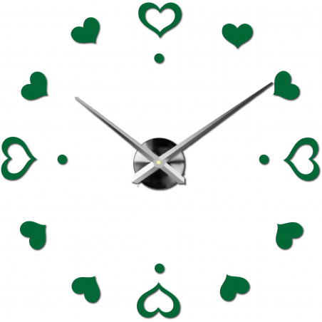 Öntapadós falióra, luxus óra stenten, műanyag óra