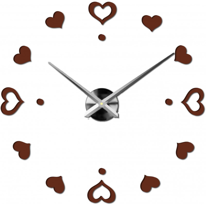 Öntapadós falióra, luxus óra stenten, műanyag óra