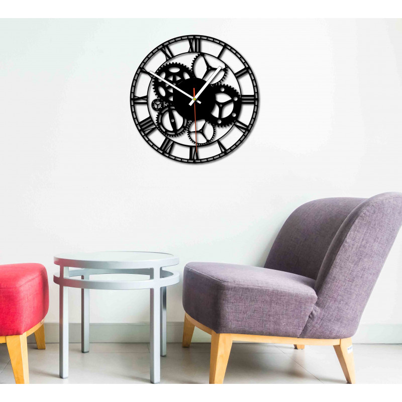 Design falióra nappaliba, konyhába, gyerekszobába. Falióra ajándékba.