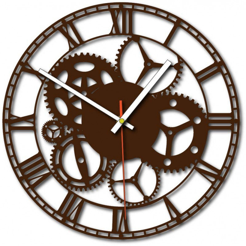 Design falióra nappaliba, konyhába, gyerekszobába. Falióra ajándékba.