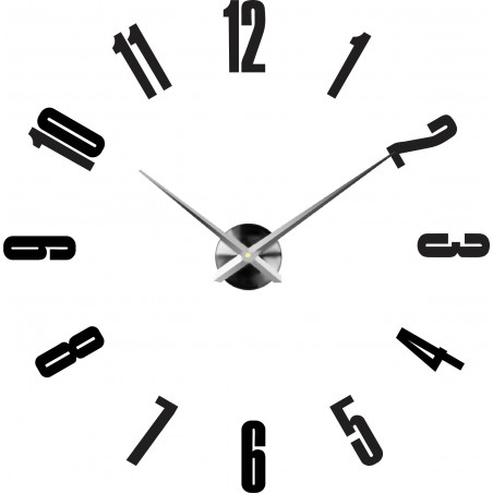 Öntapadós falióra, luxus óra stenten, műanyag óra