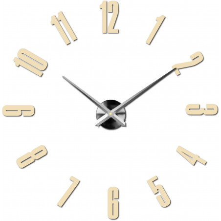 Öntapadós falióra, luxus óra stenten, műanyag óra