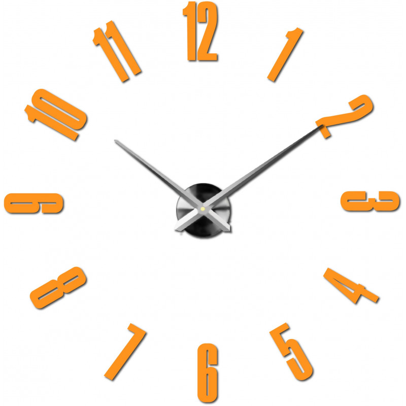 Öntapadós falióra, luxus óra stenten, műanyag óra