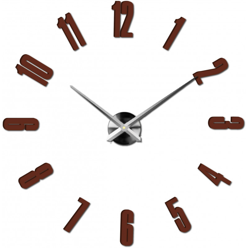 Öntapadós falióra, luxus óra stenten, műanyag óra