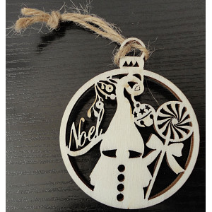 Fa és műanyag díszek, karácsonyfadíszek, fa vintage kiegészítők