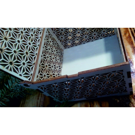 Fa- és műanyag díszek, karácsonyi díszek, fából készült vintage kiegészítők